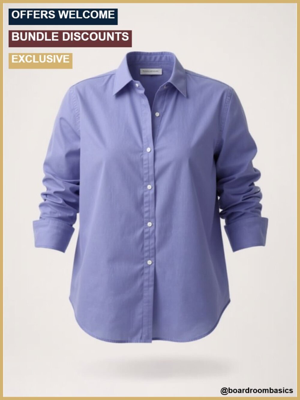 Women's 100% Cotton Button Down Shirt Long Sleeve Oxford Blouse Work Casual